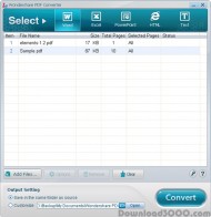 Wondershare PDF Converter screenshot